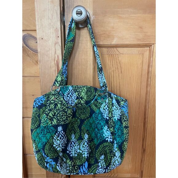Vera Bradley Handbag in CARIBBEAN SEA Pattern, Purse - Picture 1 of 3